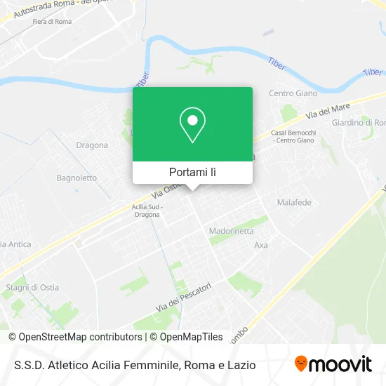 Mappa S.S.D. Atletico Acilia Femminile