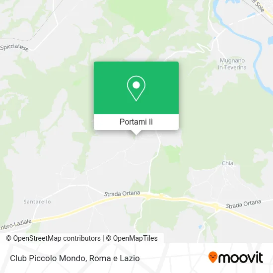 Mappa Club Piccolo Mondo
