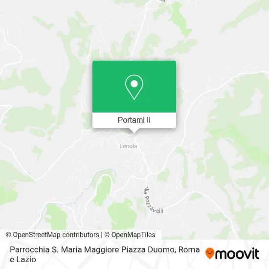 Mappa Parrocchia S. Maria Maggiore Piazza Duomo