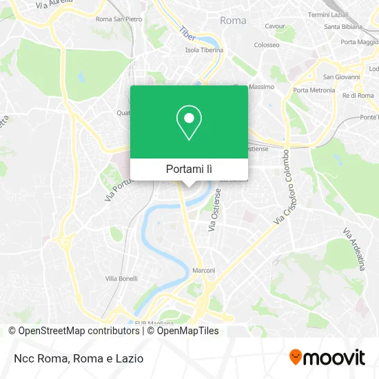 Mappa Ncc Roma