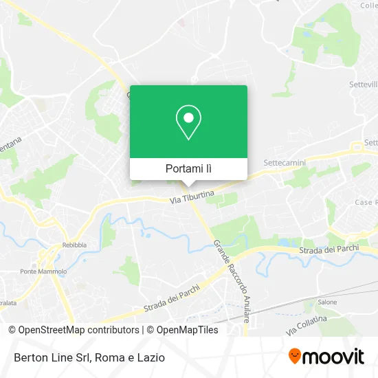 Mappa Berton Line Srl