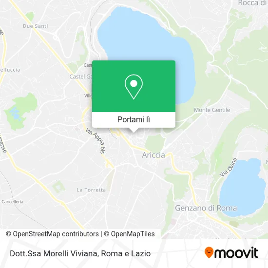 Mappa Dott.Ssa Morelli Viviana
