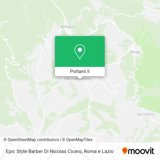Mappa Epic Style Barber Di Nicolas Cicero