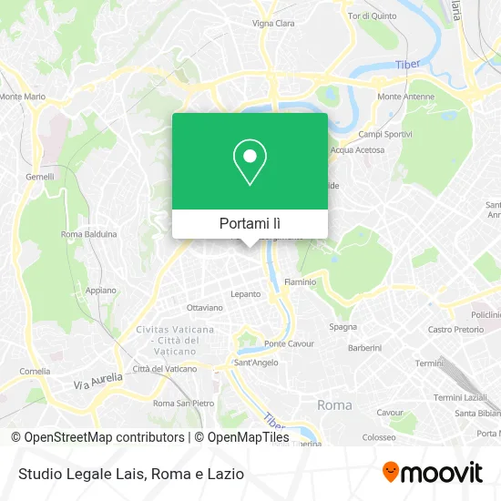 Mappa Studio Legale Lais