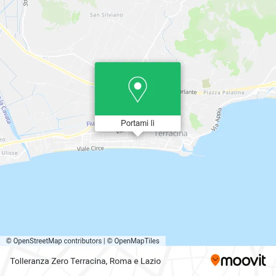 Mappa Tolleranza Zero Terracina