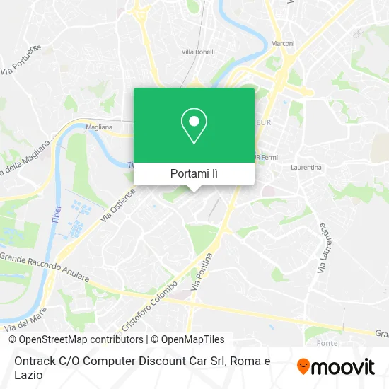 Mappa Ontrack C / O Computer Discount Car Srl