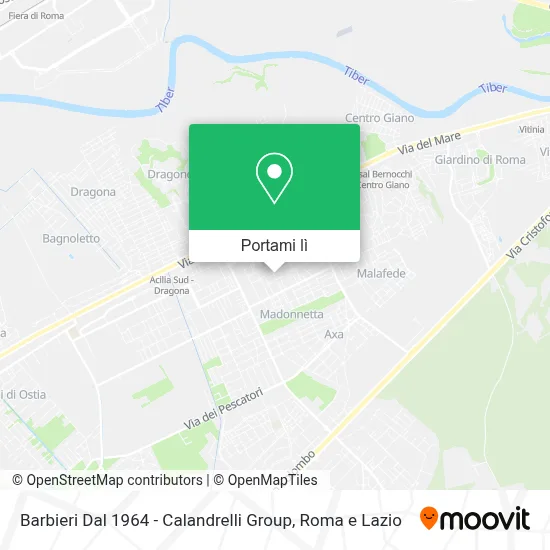 Mappa Barbieri Dal 1964 - Calandrelli Group