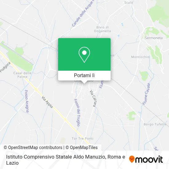 Mappa Istituto Comprensivo Statale Aldo Manuzio