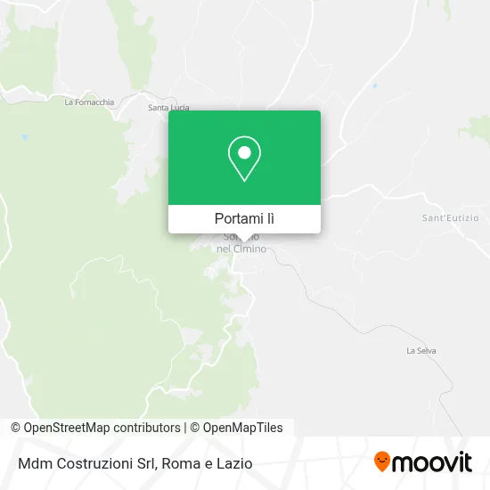 Mappa Mdm Costruzioni Srl