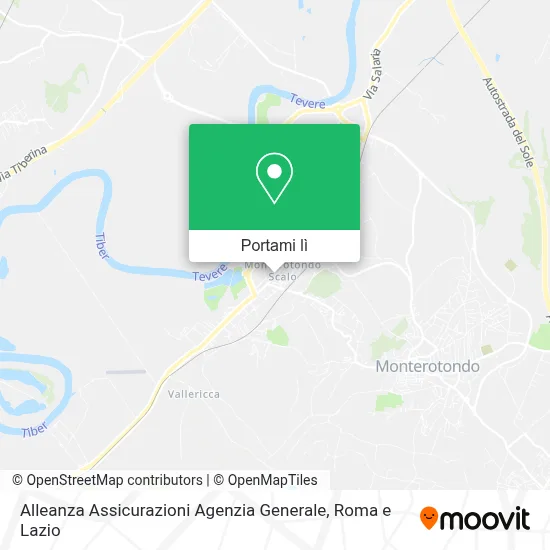 Mappa Alleanza Assicurazioni Agenzia Generale