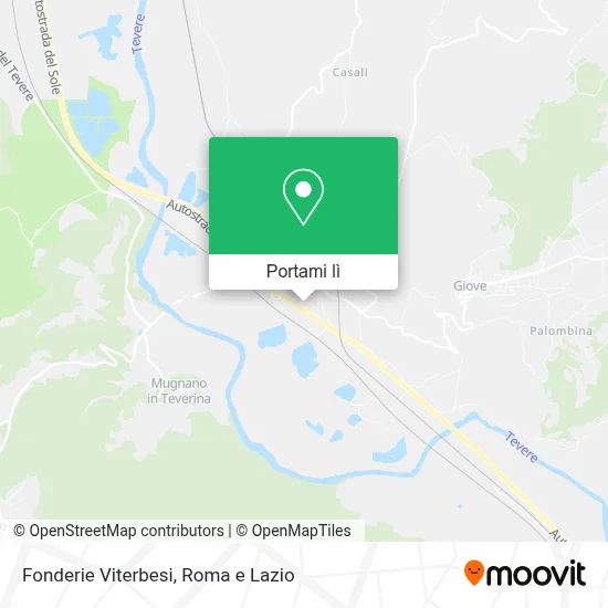 Mappa Fonderie Viterbesi