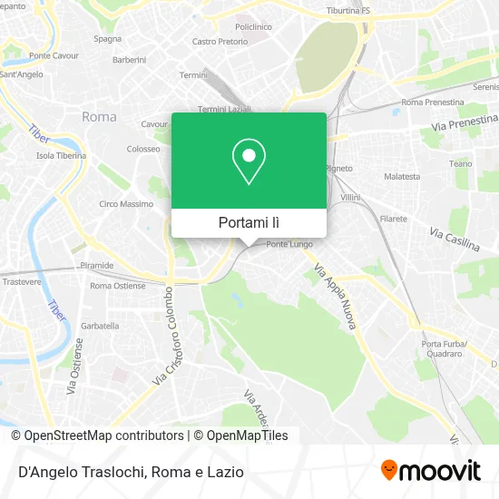Mappa D'Angelo Traslochi