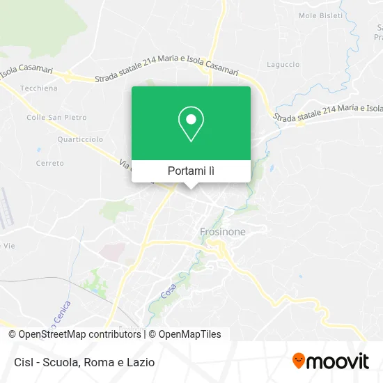 Mappa Cisl - Scuola