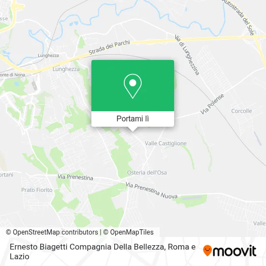 Mappa Ernesto Biagetti Compagnia Della Bellezza