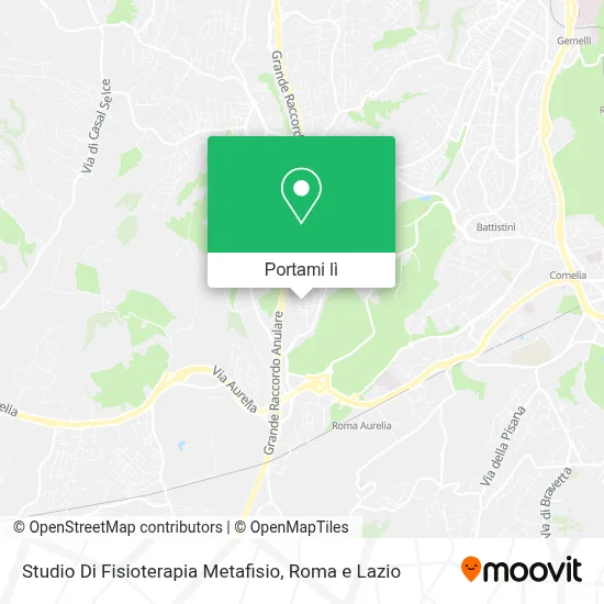 Mappa Studio Di Fisioterapia Metafisio