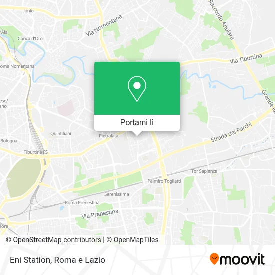 Mappa Eni Station