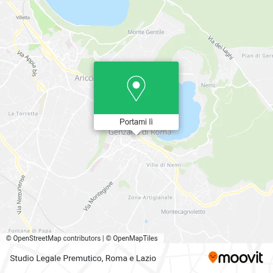 Mappa Studio Legale Premutico