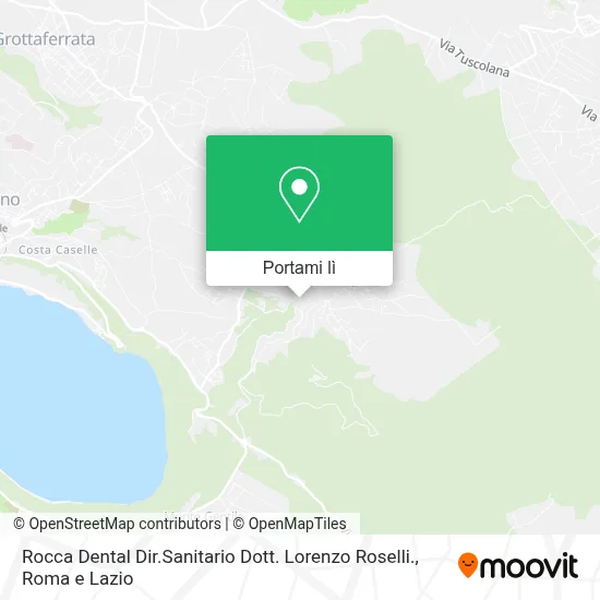 Mappa Rocca Dental Dir.Sanitario Dott. Lorenzo Roselli.