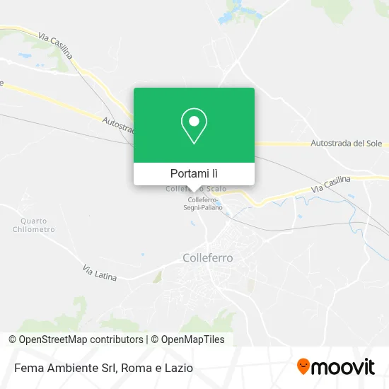 Mappa Fema Ambiente Srl
