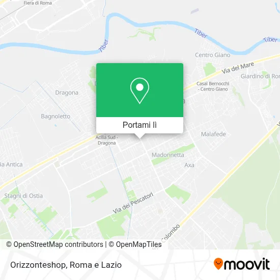 Mappa Orizzonteshop