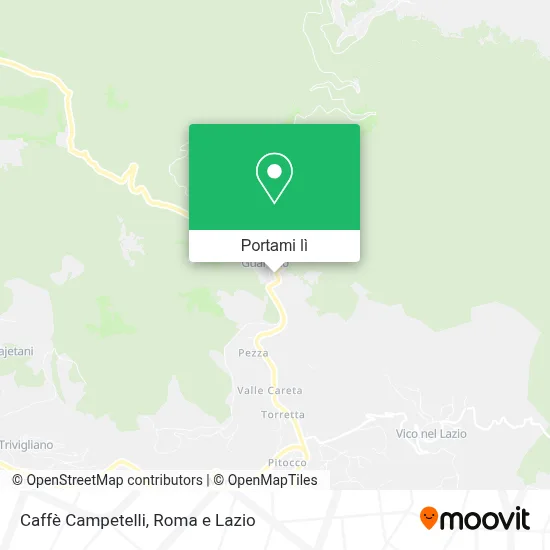 Mappa Caffè Campetelli