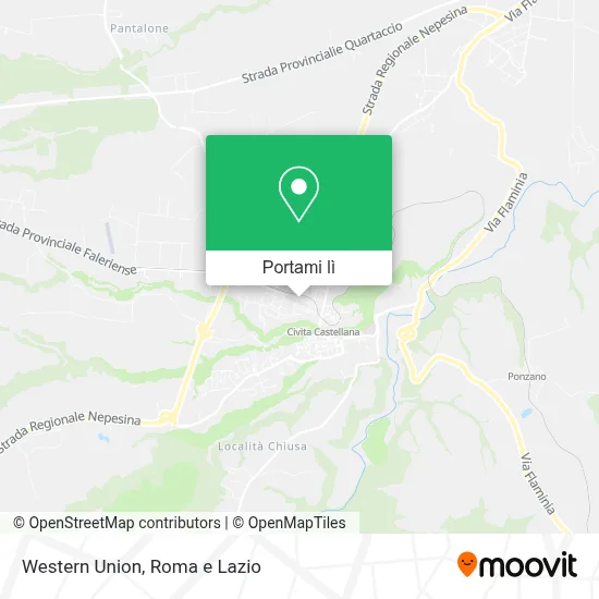 Mappa Western Union