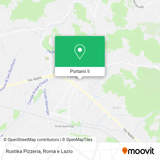 Mappa Rustika Pizzeria