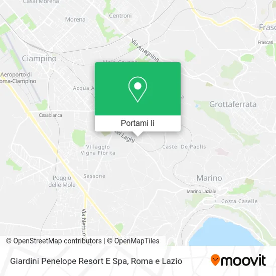 Mappa Giardini Penelope Resort E Spa