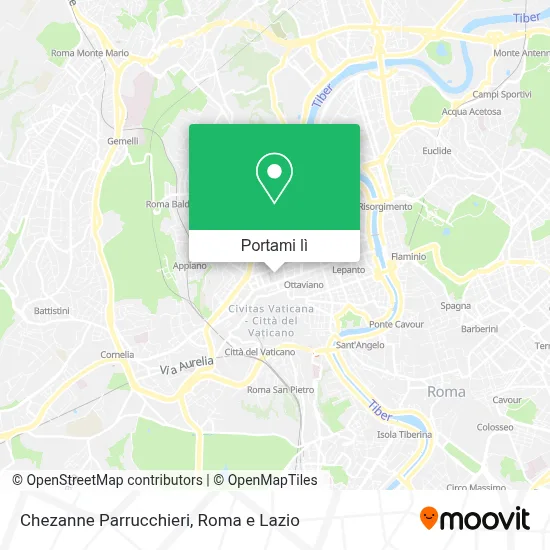 Mappa Chezanne Parrucchieri