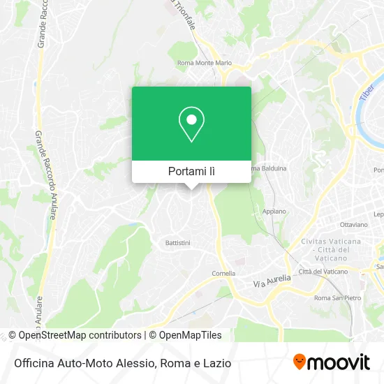 Mappa Officina Auto-Moto Alessio
