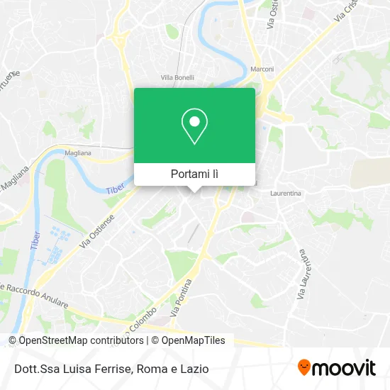 Mappa Dott.Ssa Luisa Ferrise