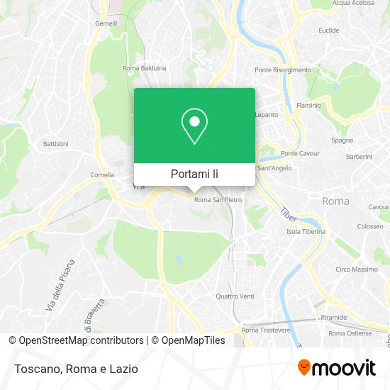 Mappa Toscano