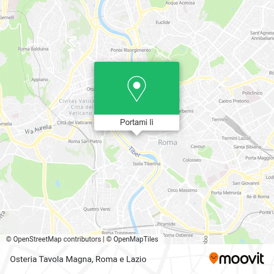 Mappa Osteria Tavola Magna