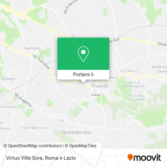 Mappa Virtus Villa Sora