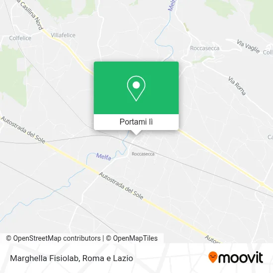 Mappa Marghella Fisiolab