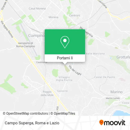 Mappa Campo Superga