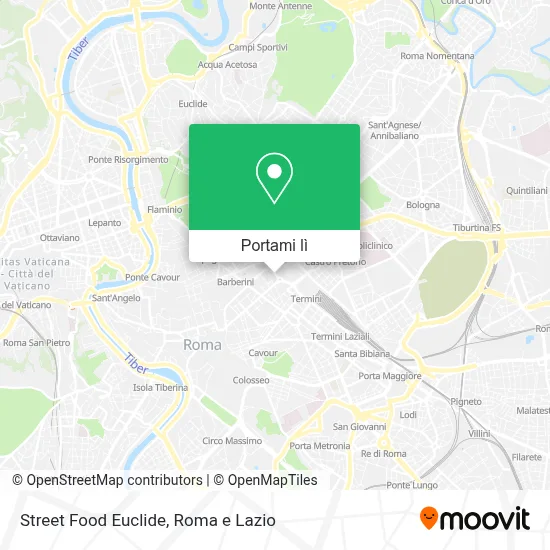 Mappa Street Food Euclide