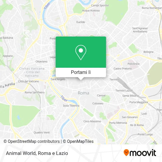 Mappa Animal World