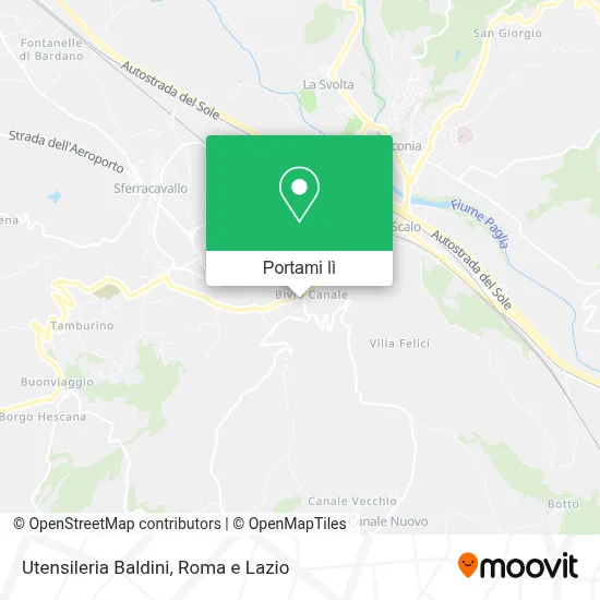 Mappa Utensileria Baldini