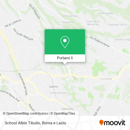Mappa School Albio Tibullo