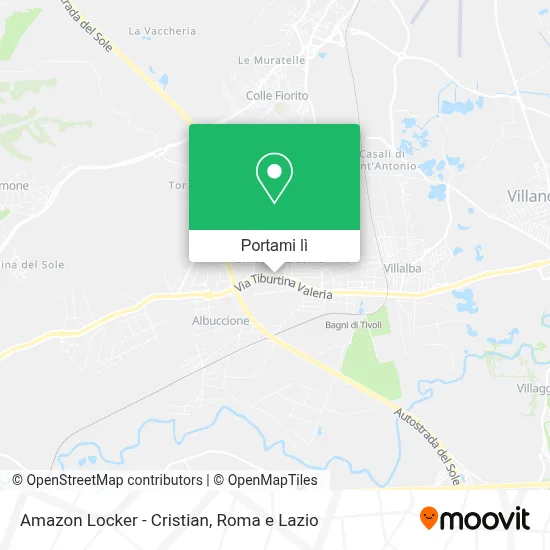 Mappa Amazon Locker - Cristian