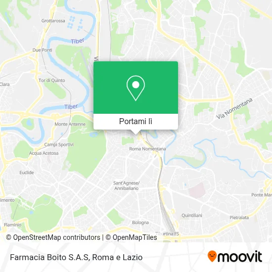 Mappa Farmacia Boito S.A.S