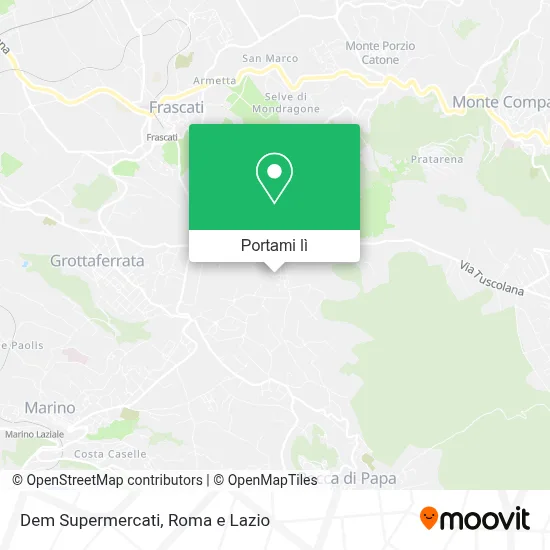 Mappa Dem Supermercati