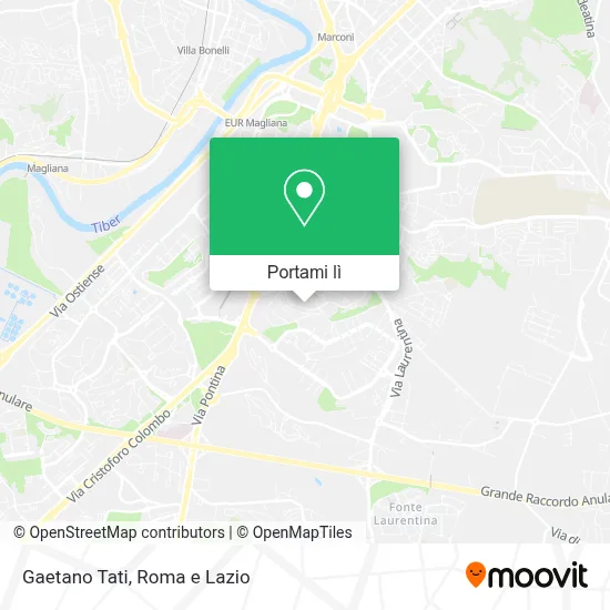 Mappa Gaetano Tati