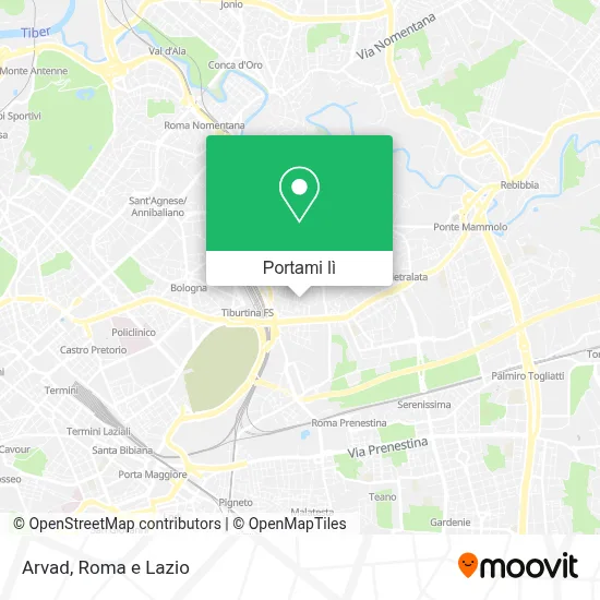Mappa Arvad