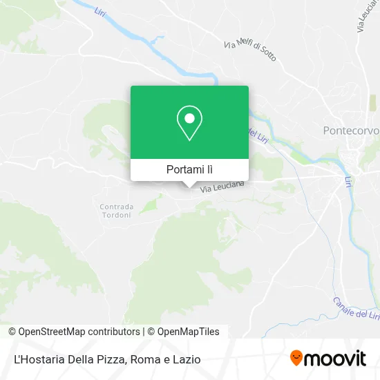 Mappa L'Hostaria Della Pizza