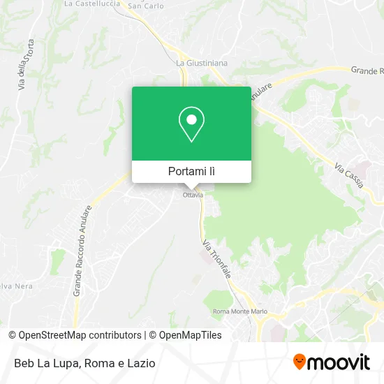 Mappa Beb La Lupa