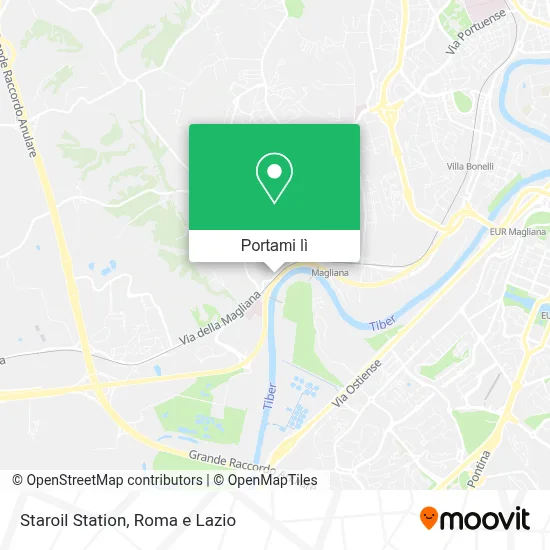 Mappa Staroil Station