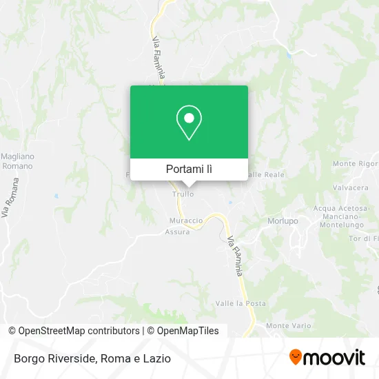 Mappa Borgo Riverside