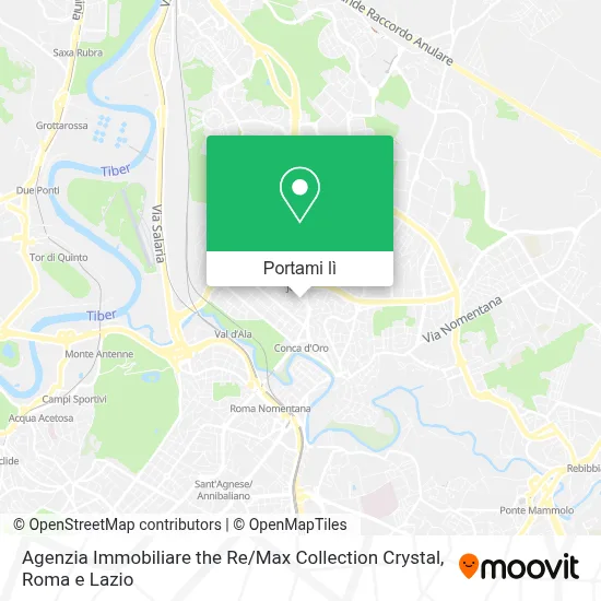 Mappa Agenzia Immobiliare the Re / Max Collection Crystal